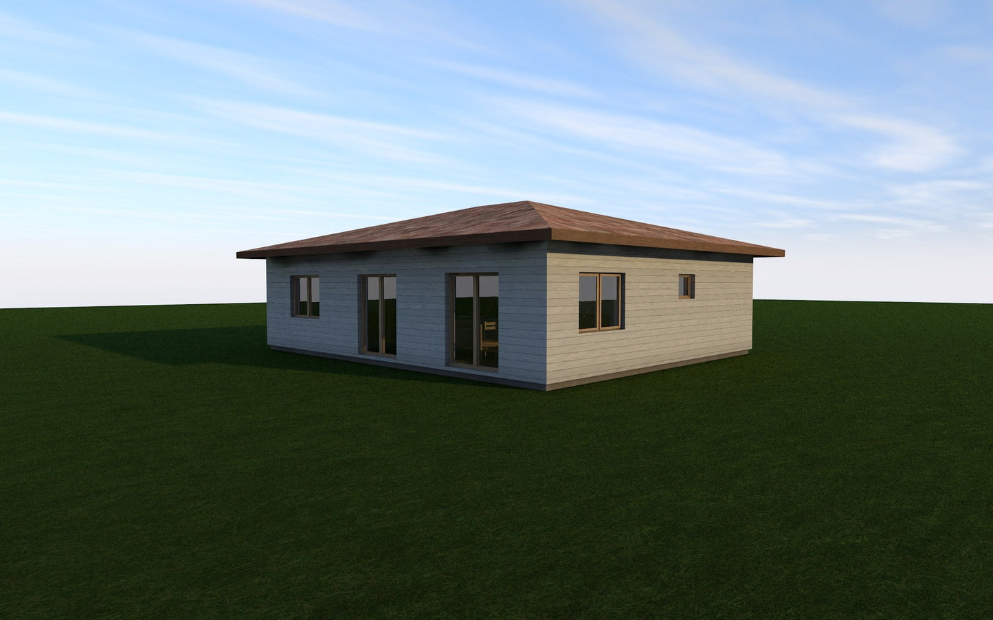 Къща 9x11m(99m²)