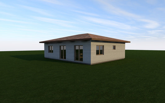 Къща 9x11m(99m²)