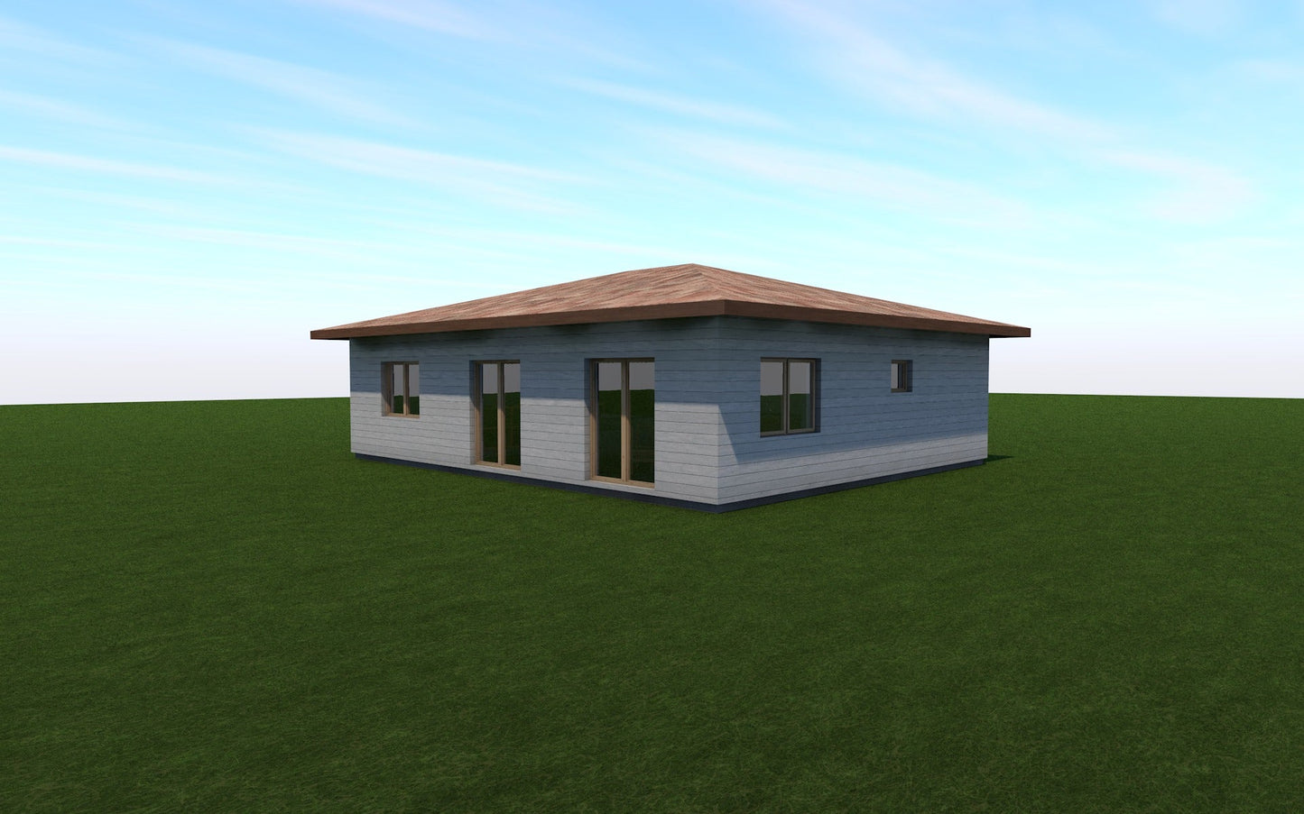 Къща 9x11m(99m²)