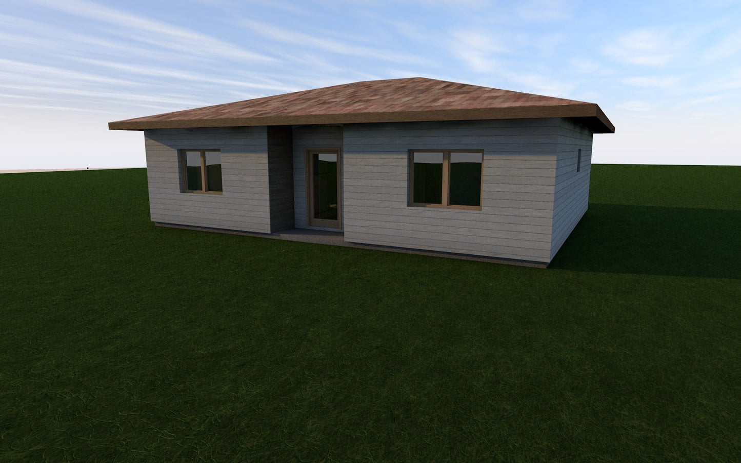 Къща 9x11m(99m²)