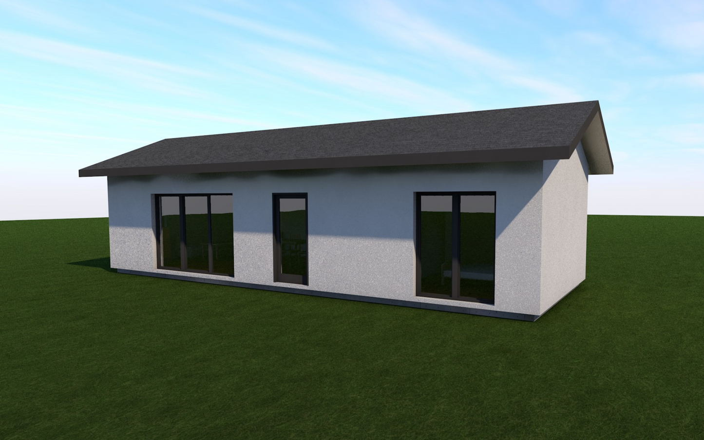 Къща 4.60x12.00m (55m²)