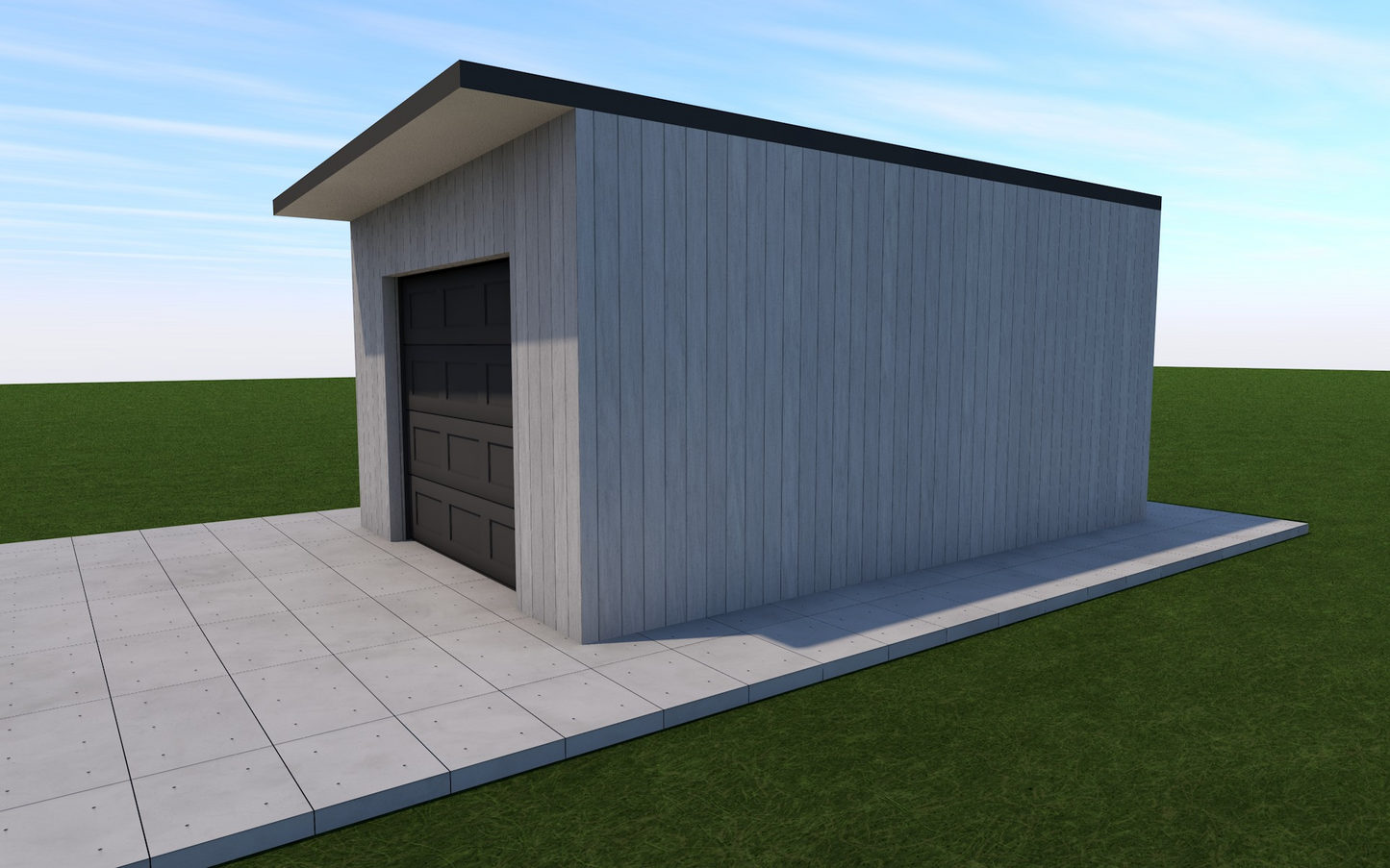 Гараж 4x6m (24m²)