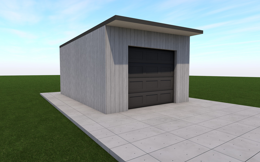 Гараж 4x6m (24m²)