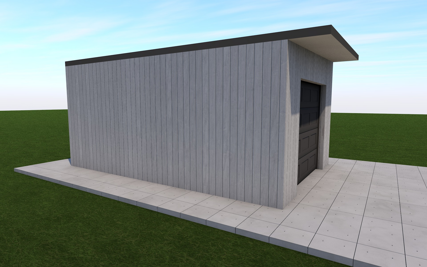 Гараж 4x6m (24m²)