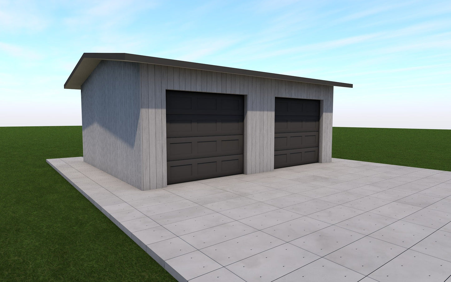 Гараж 5.5x7m (39m²)