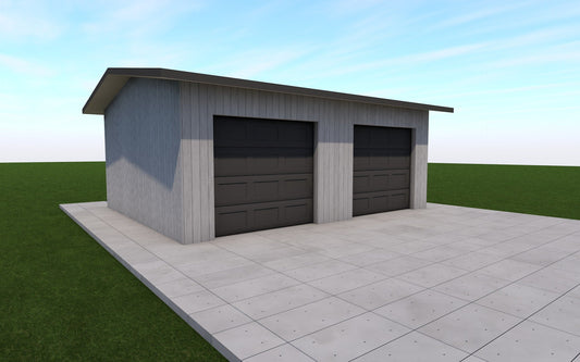 Гараж 5.5x7m (39m²)