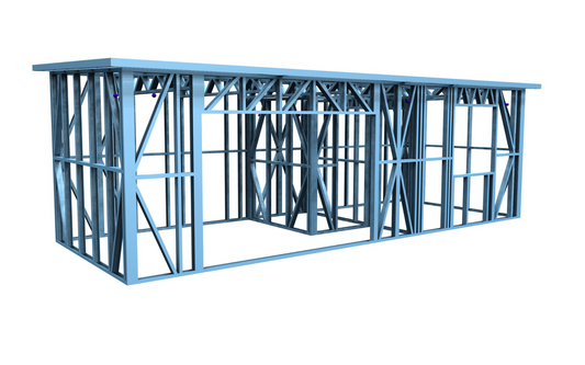 Бунгало 3x8m (24m²)
