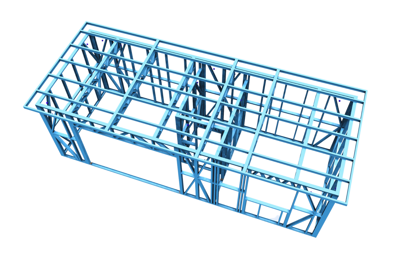 Бунгало 3x8m (24m²)