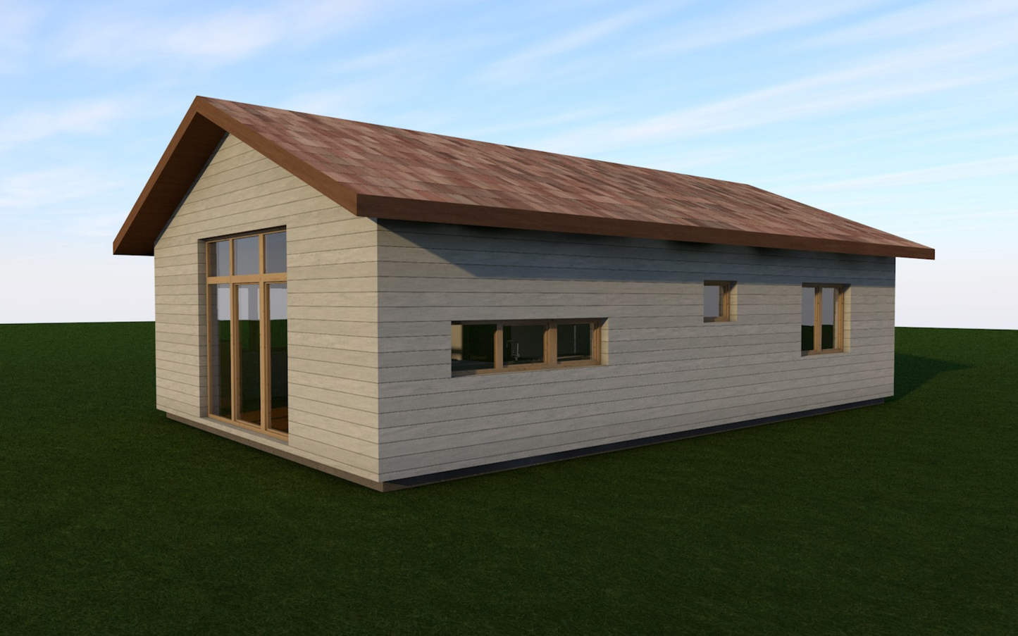 Къща 11.1x7.1m (79m²)